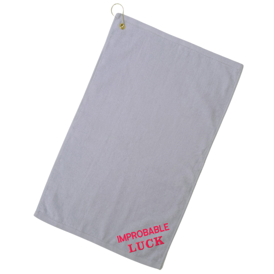 Improbable Luck Golf Towel