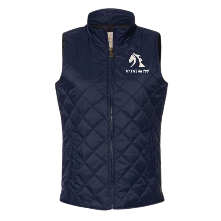 My Eyes On You Women's Quilted Vest