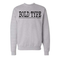 Load image into Gallery viewer, Bold Type Unisex Crewneck Sweater
