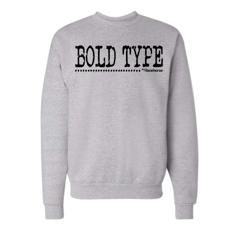 Bold Type Unisex Crewneck Sweater