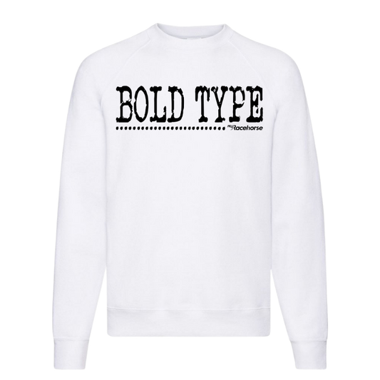 Bold Type Unisex Crewneck Sweater