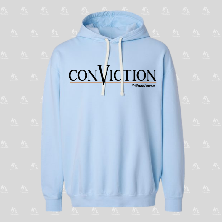 Conviction - Comfort Colors Women's Relaxed Hooded Sweatshirt