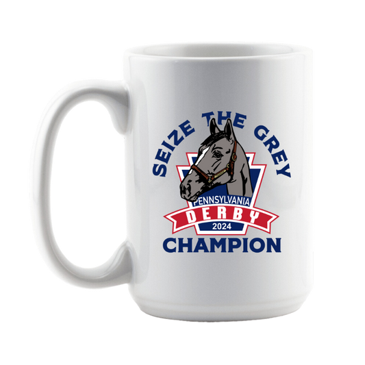 Seize the Grey Pennsylvania Derby Collection 15 oz Coffee Cup