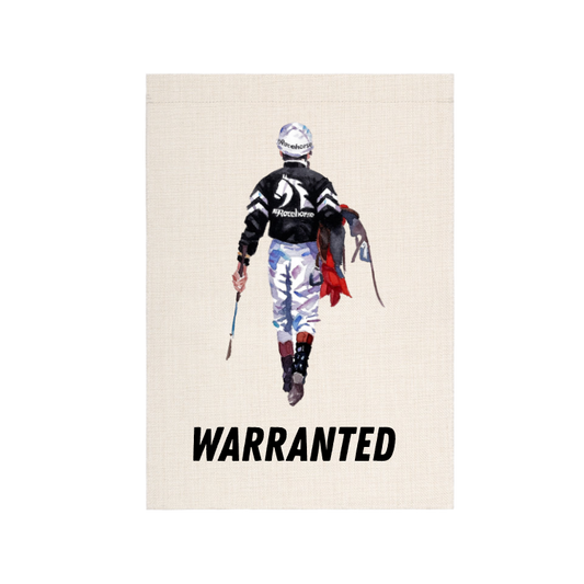 Warranted Garden Flag