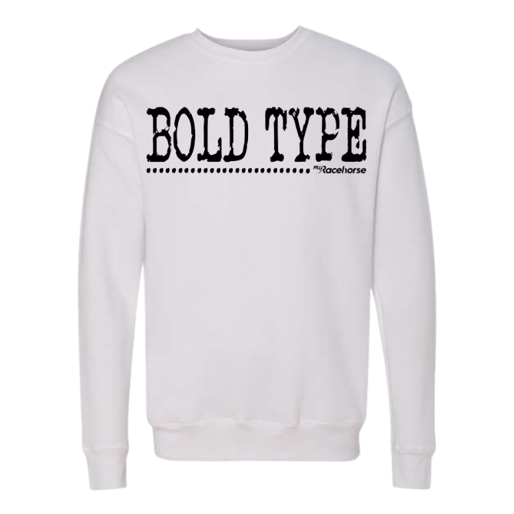 Bold Type Women's Crewneck Sweatshirt