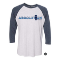 Load image into Gallery viewer, Absolution Unisex 3/4 Sleeve Raglan T-Shirt
