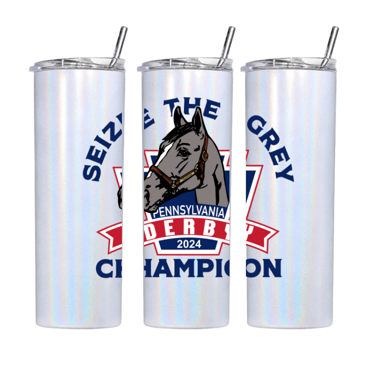 Seize the Grey Pennsylvania Derby Collection Tumbler