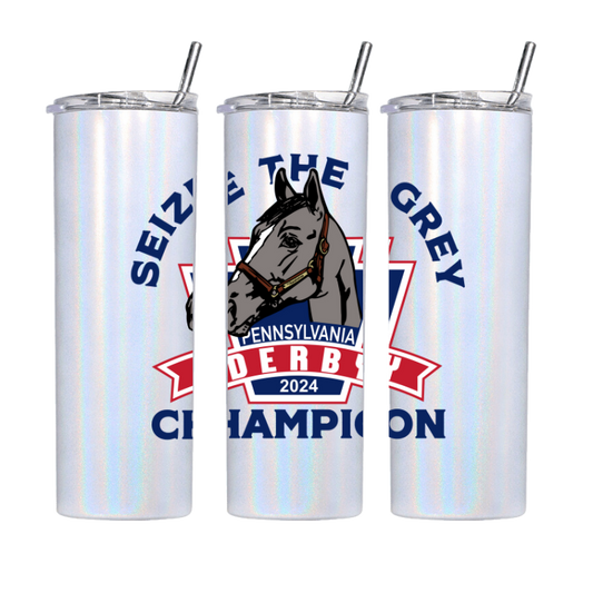 Seize the Grey Pennsylvania Derby Collection Tumbler