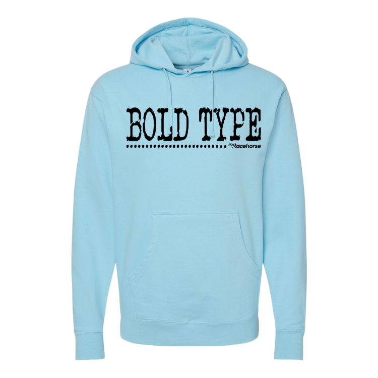 Bold Type Unisex Hooded Sweatshirt