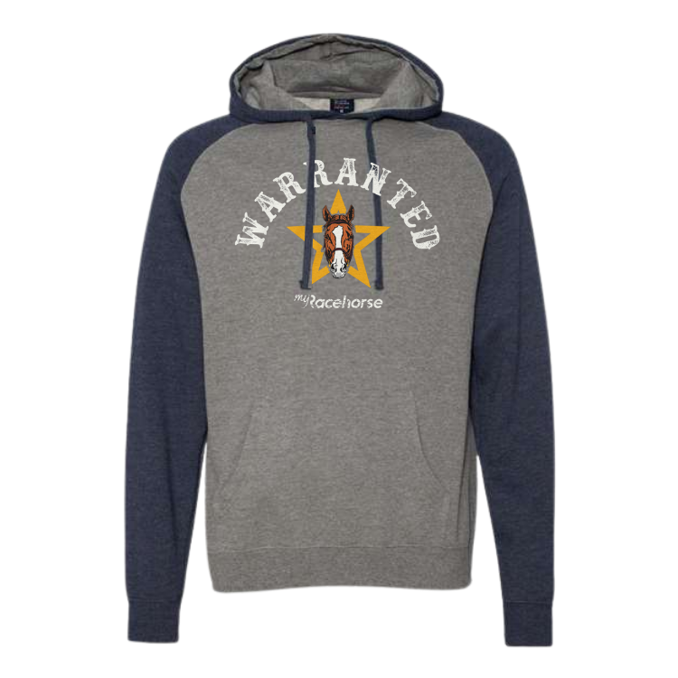 Warranted Men's Raglan Hooded Sweatshirt