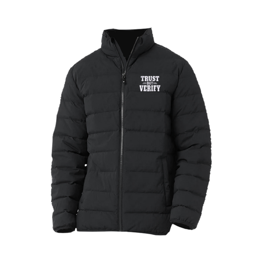 Trust but Verify Men's Down Jacket
