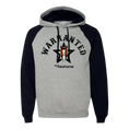 Load image into Gallery viewer, Warranted Men's Raglan Hooded Sweatshirt
