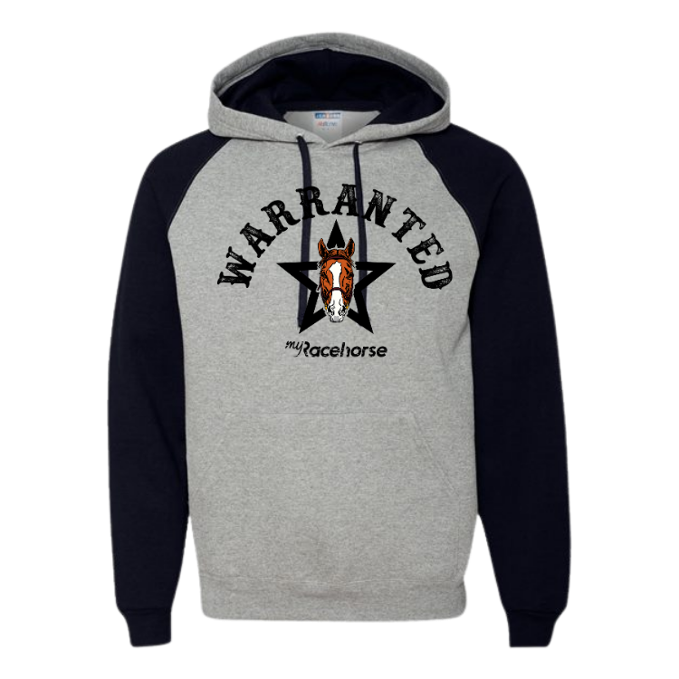 Warranted Men's Raglan Hooded Sweatshirt