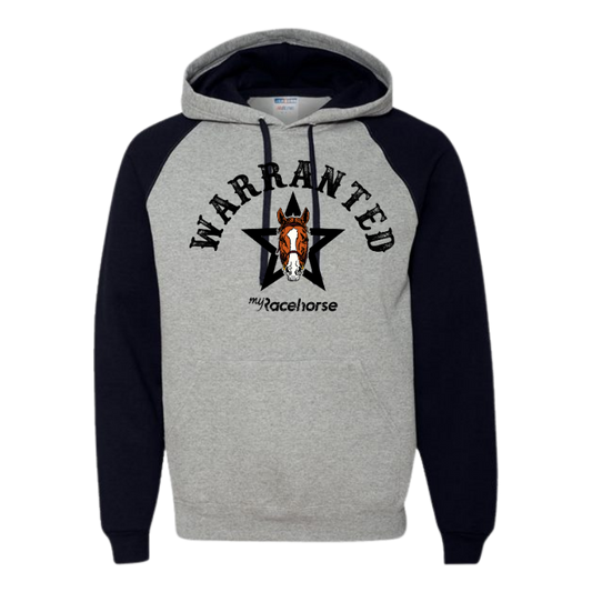 Warranted Men's Raglan Hooded Sweatshirt