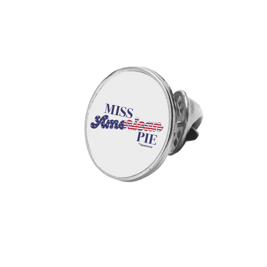 Miss American Pie Custom Lapel Pin