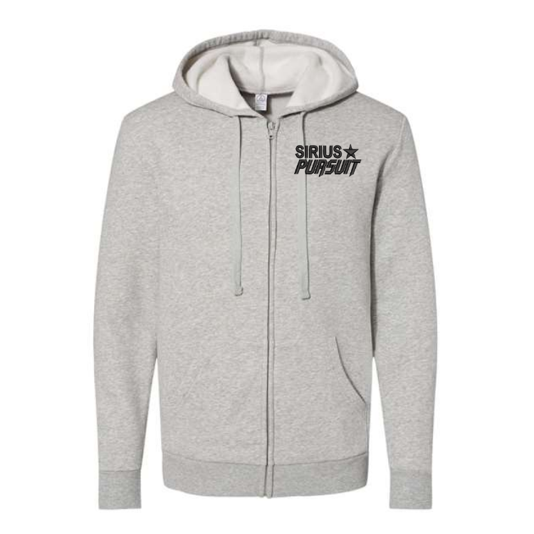 Sirius Pursuit Embroidered Fleece Zip Hoodie