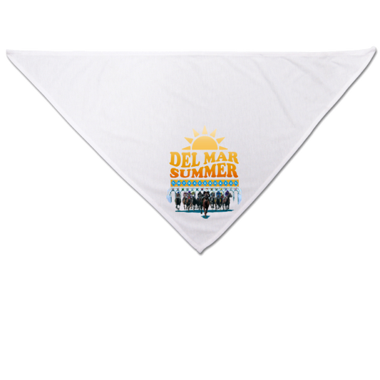 Del Mar Summer Dog Bandana