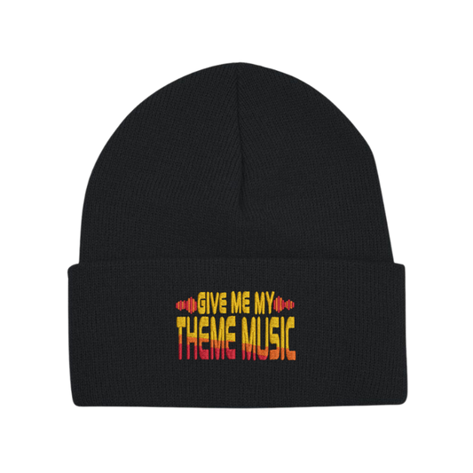Givememythememusic Cuff Beanie