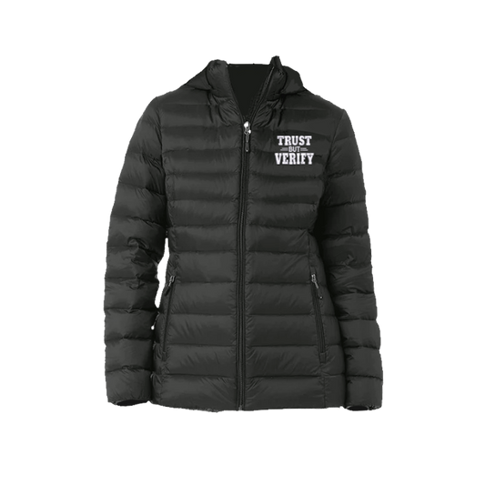 Trust but Verify Women's Down Jacket