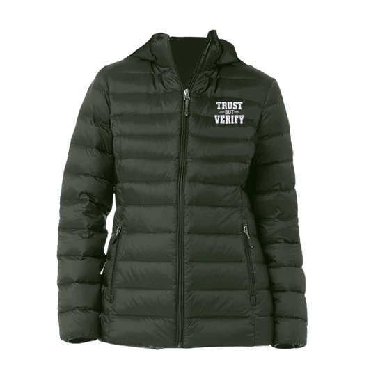 Trust but Verify Women's Down Jacket