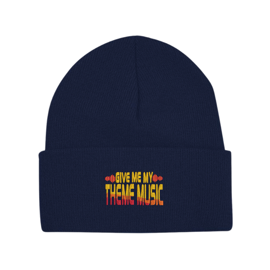 Givememythememusic Cuff Beanie