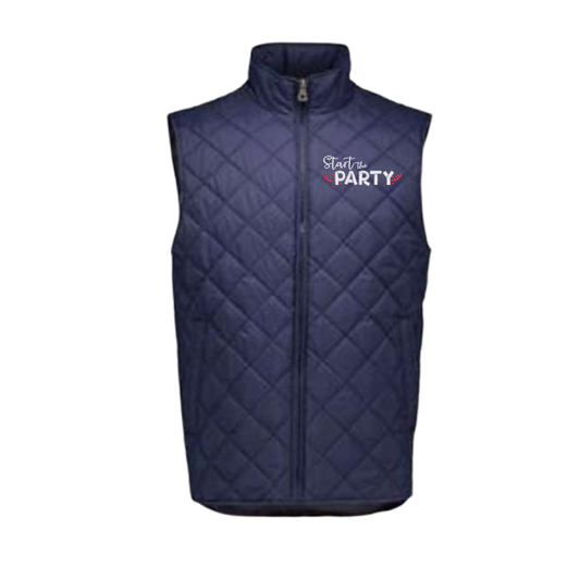 Start the Party Men's Quilted Vest