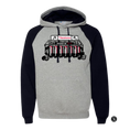 Load image into Gallery viewer, Men's Raglan Hooded Sweatshirt
