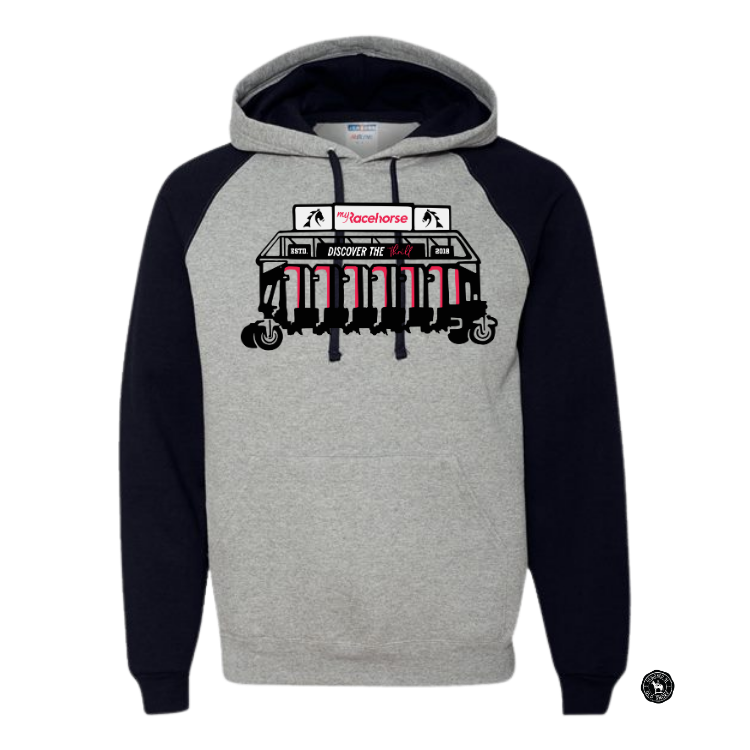 Men's Raglan Hooded Sweatshirt