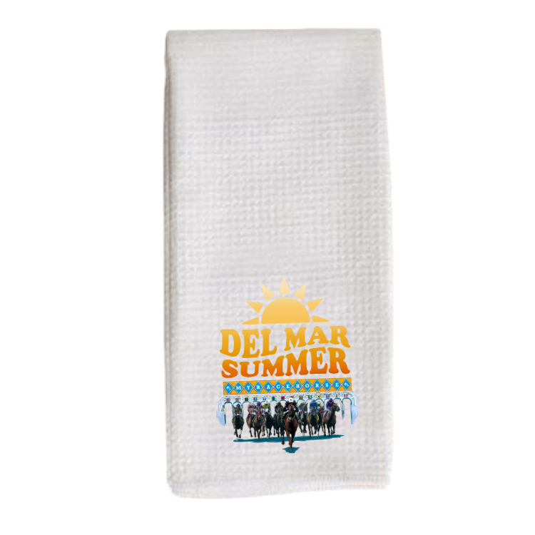 Del Mar Summer Tea Towel