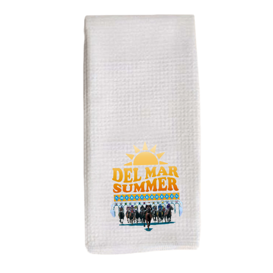 Del Mar Summer Tea Towel
