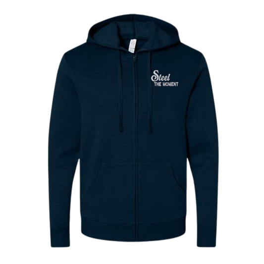 Steel the Moment Unisex Fleece Zip Hoodie