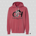 Load image into Gallery viewer, Chrome Heart - Comfort Colors Women's Relaxed Hooded Sweatshirt
