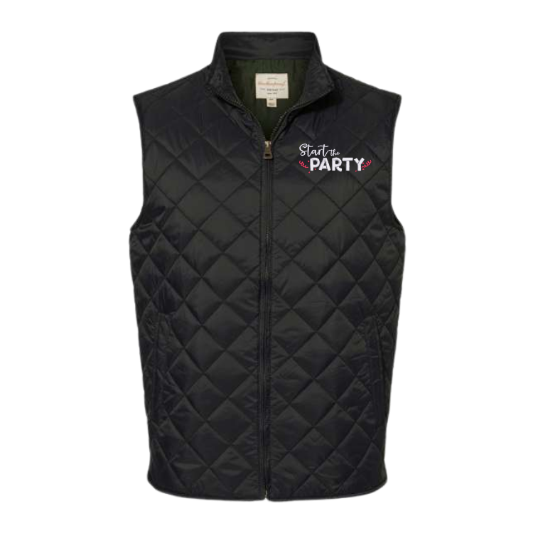 Start the Party Men's Quilted Vest
