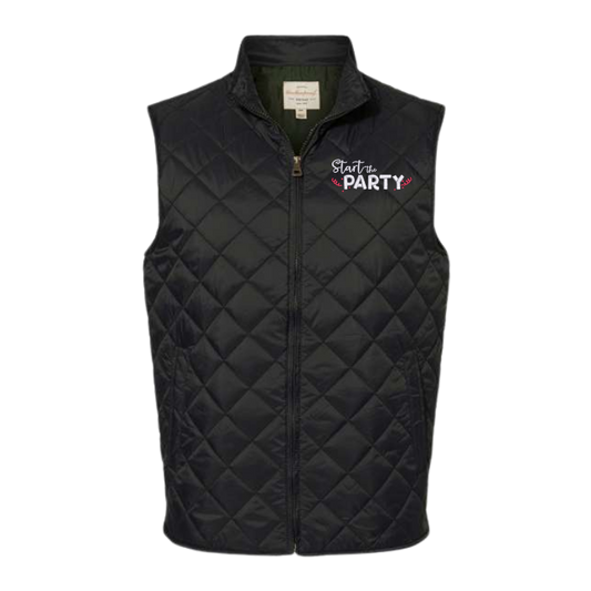 Start the Party Men's Quilted Vest