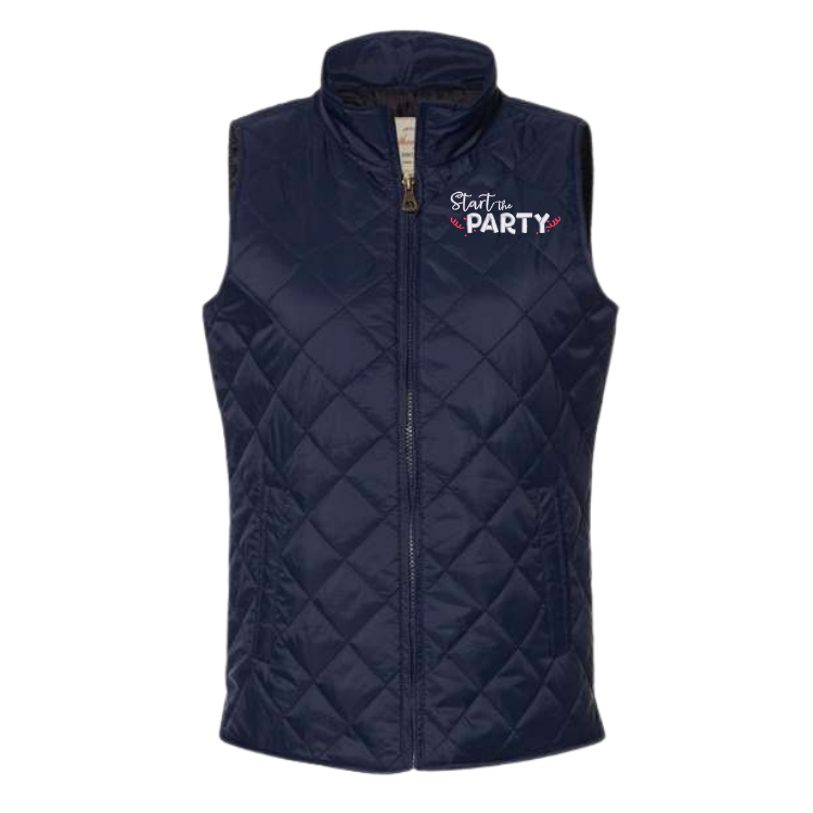 Start the Party Women's Quilted Vest