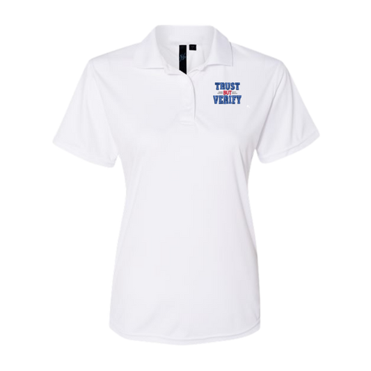 Trust but Verify Women's Polo