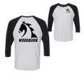 Load image into Gallery viewer, Woodburn Custom MRH Unisex 3/4 Sleeve Raglan T-Shirt
