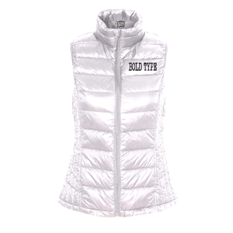 Bold Type Women's Packable Vest