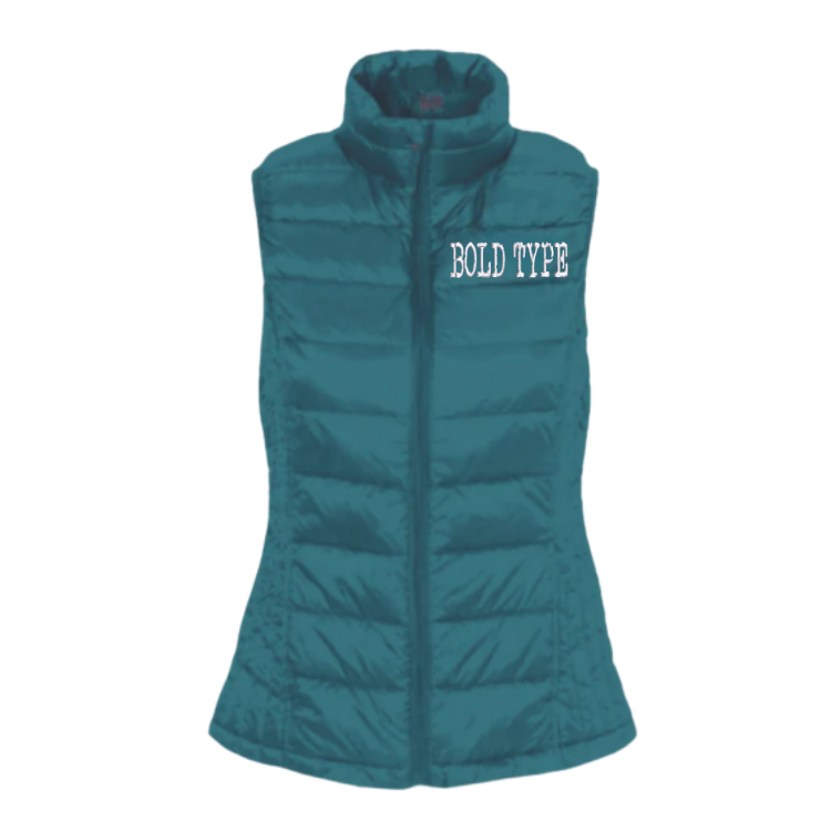 Bold Type Women's Packable Vest