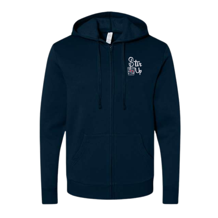 Stir it Up Unisex Fleece Zip Hoodie
