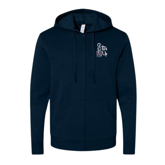Stir it Up Unisex Fleece Zip Hoodie