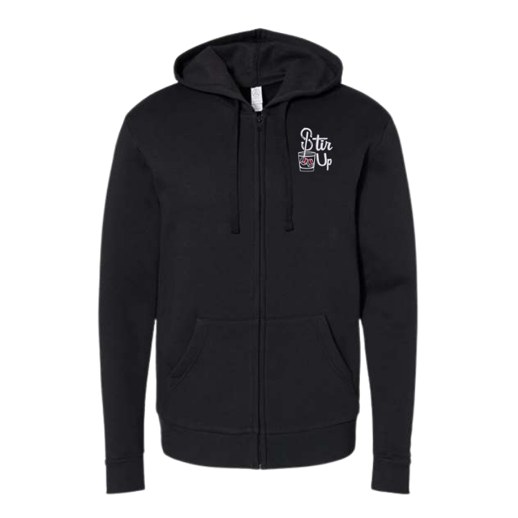 Stir it Up Unisex Fleece Zip Hoodie