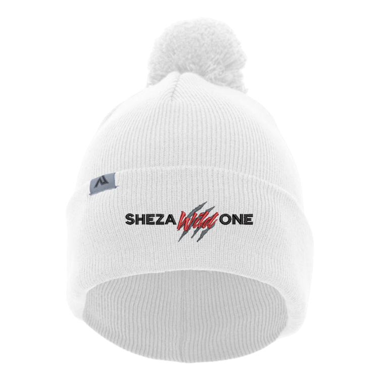 Shezawildone Beanie with Pom-Pom