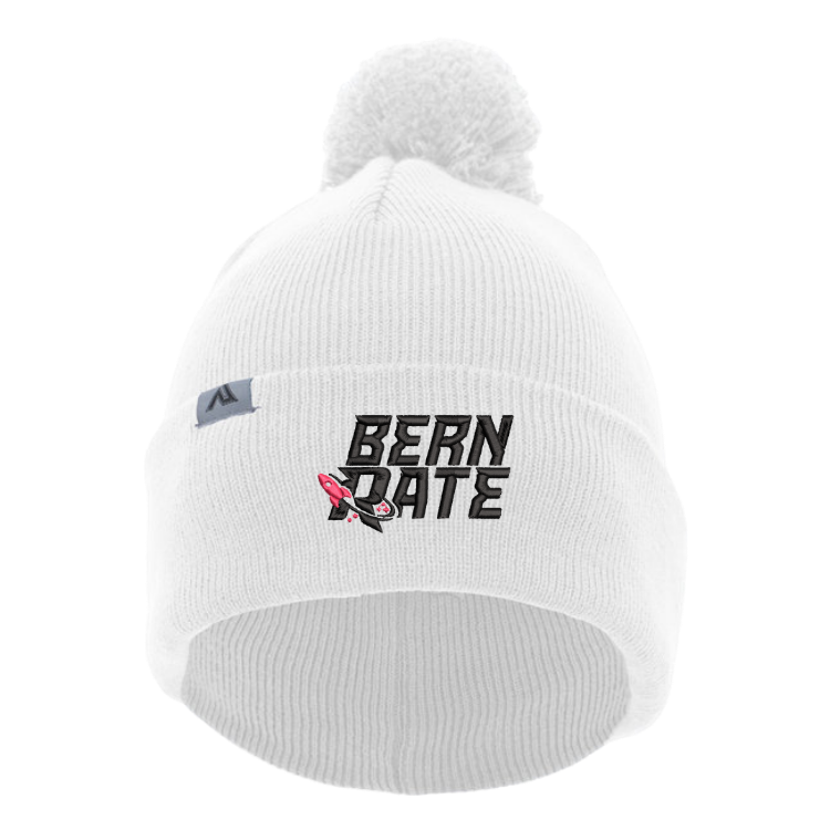 Bern Rate Beanie with Pom-Pom