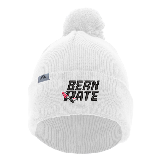 Bern Rate Beanie with Pom-Pom