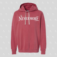 Load image into Gallery viewer, Nevermore - Comfort Colors Women's Relaxed Hooded Sweatshirt
