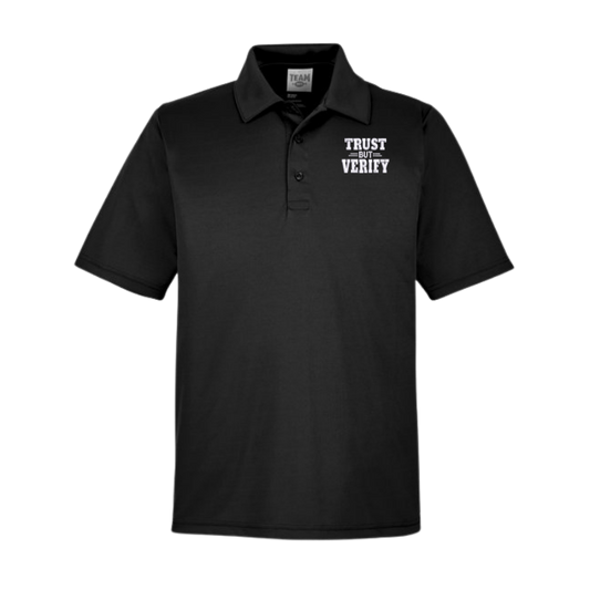 Trust but Verify Men's Polo