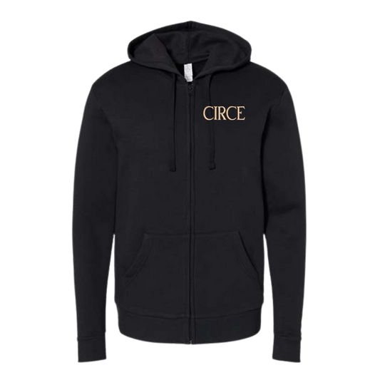 25% OFF - Circe Unisex Fleece Zip Hoodie