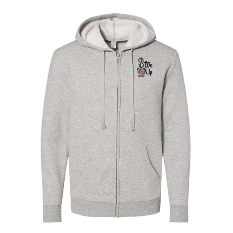 Stir it Up Unisex Fleece Zip Hoodie