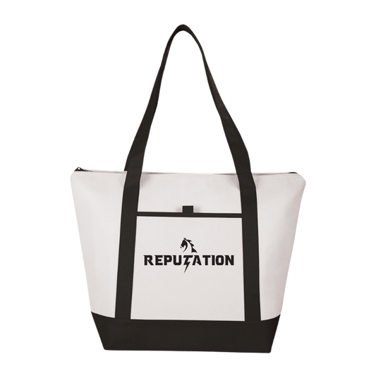 Reputation Embroidered Tote Bag